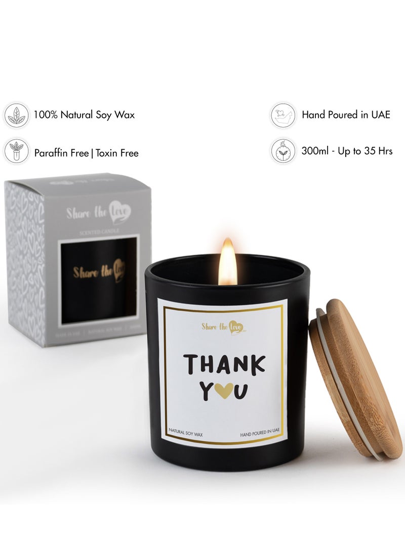 Thank you - Scented Soywax Candle