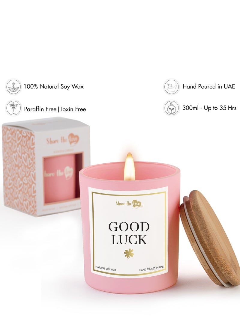 Good luck - Scented Soywax Candle