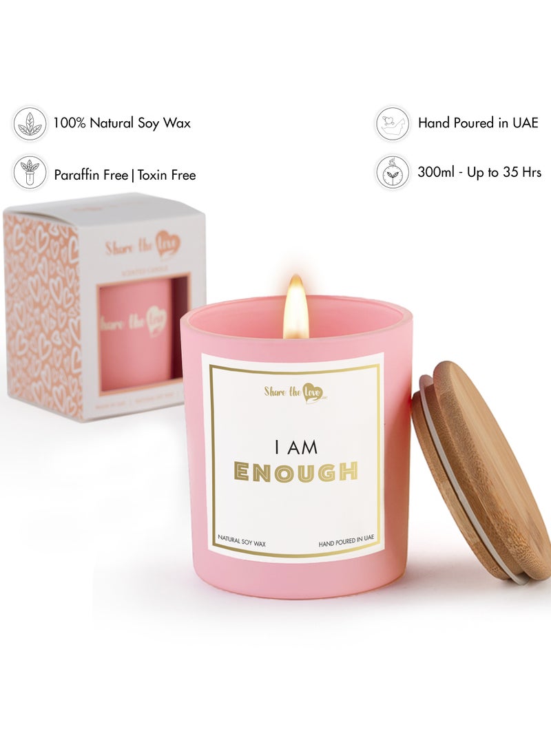 I Am Enough Scented Candle