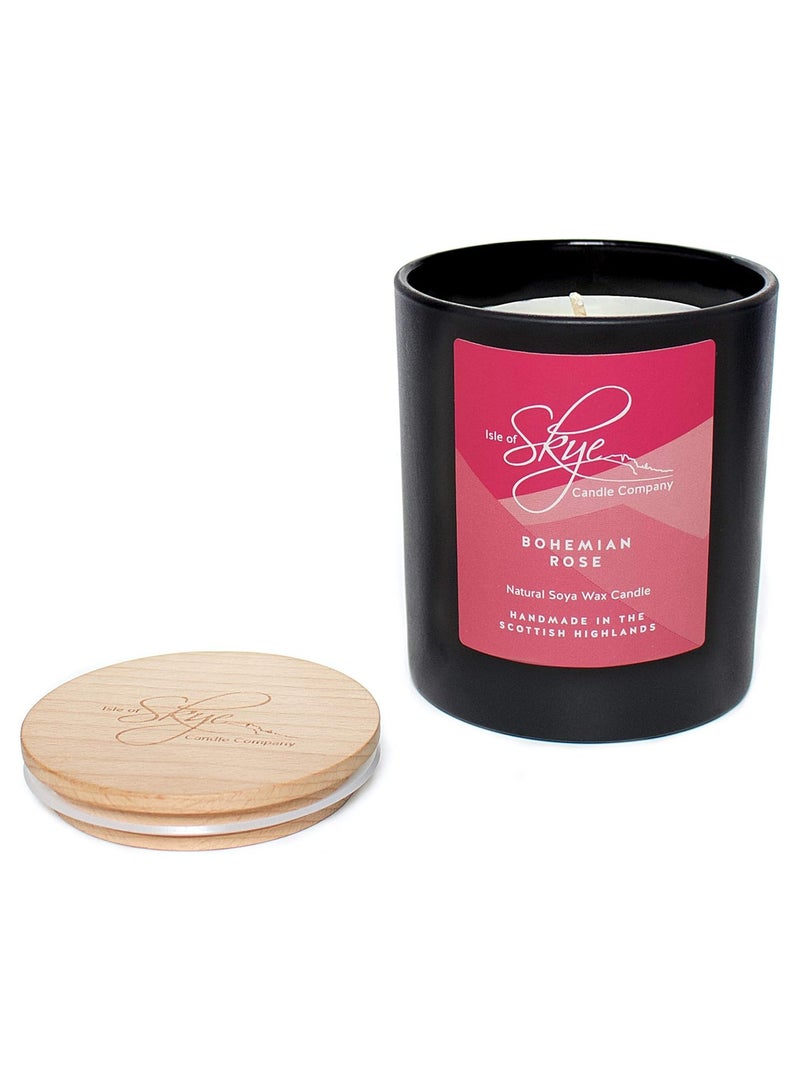 Bohemian Rose Natural Soya Wax Candle Tumbler Large 580 G