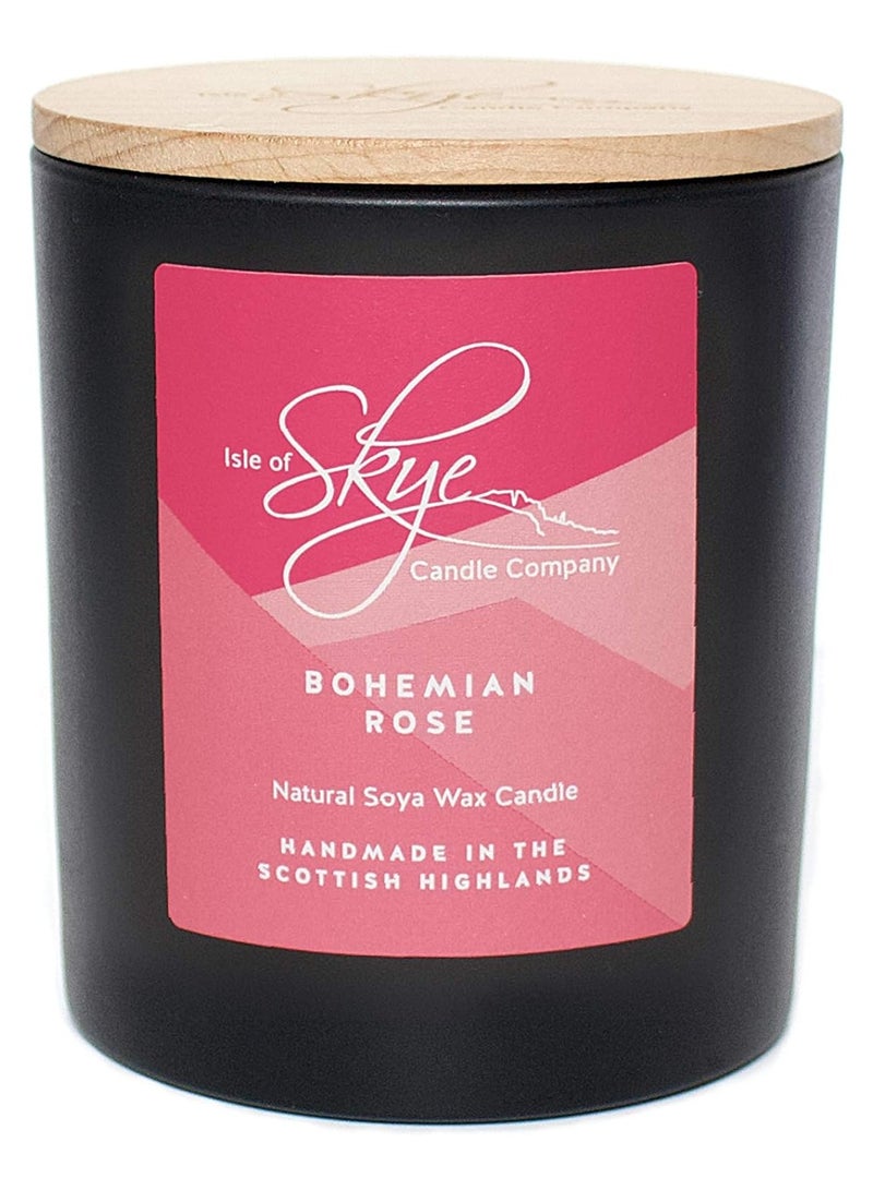 Bohemian Rose Natural Soya Wax Candle Tumbler Large 580 G