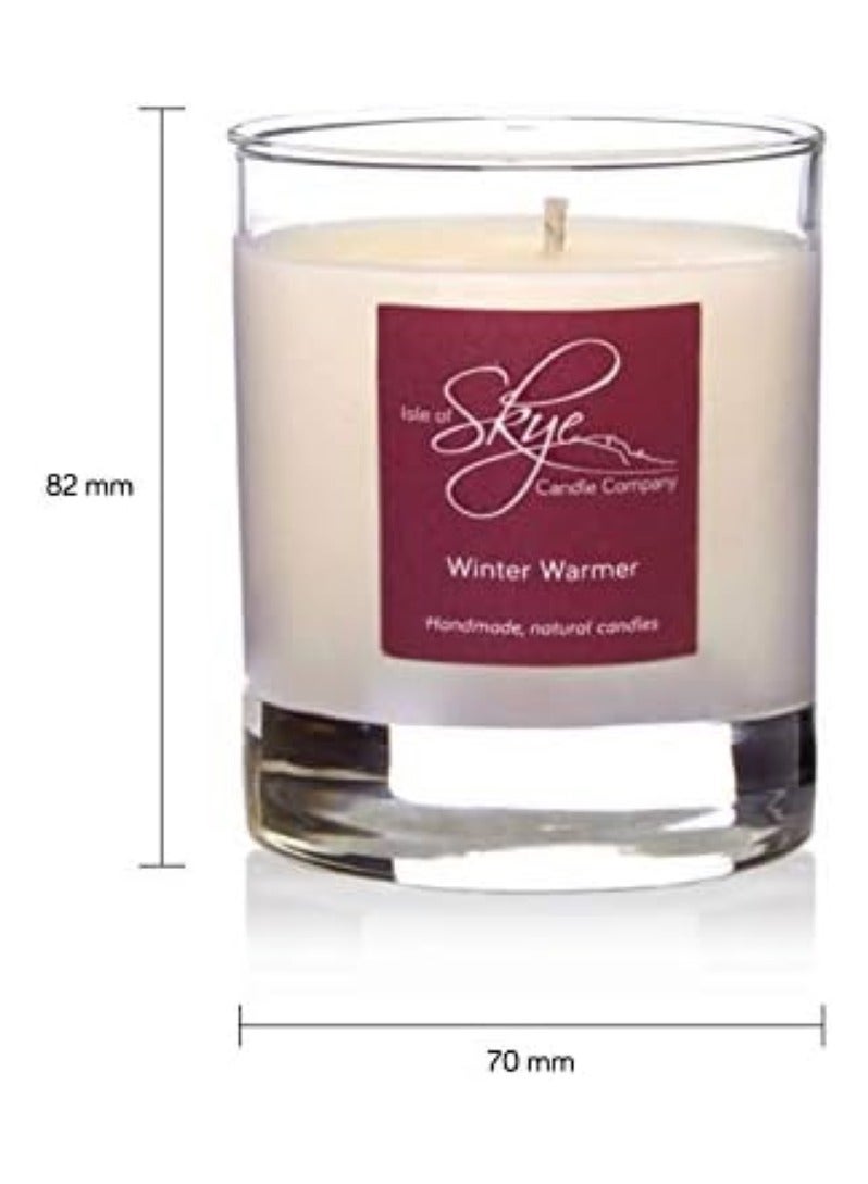 Winter Warmer Natural Soya Wax Candle Tumbler Small 430 G