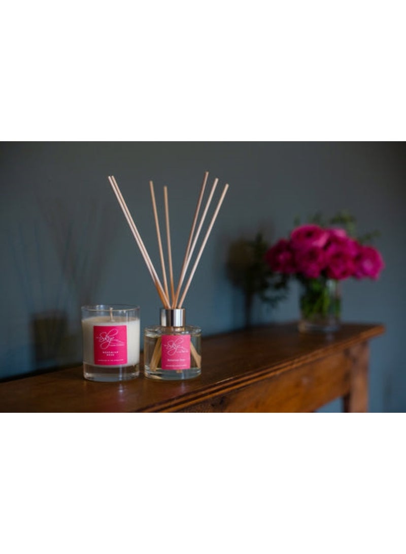 Bohemian Rose Natural Soya Wax Candle Tumbler Small 430 G