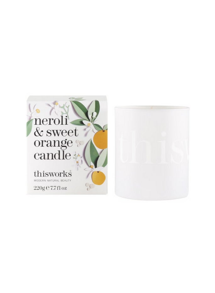 this works Limited Edition Black Spice and Cedar Candle (220g)