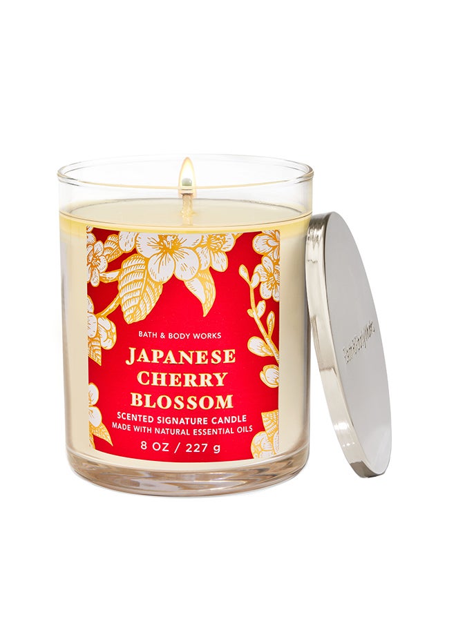 Japanese Cherry Blossom Single Wick Candle