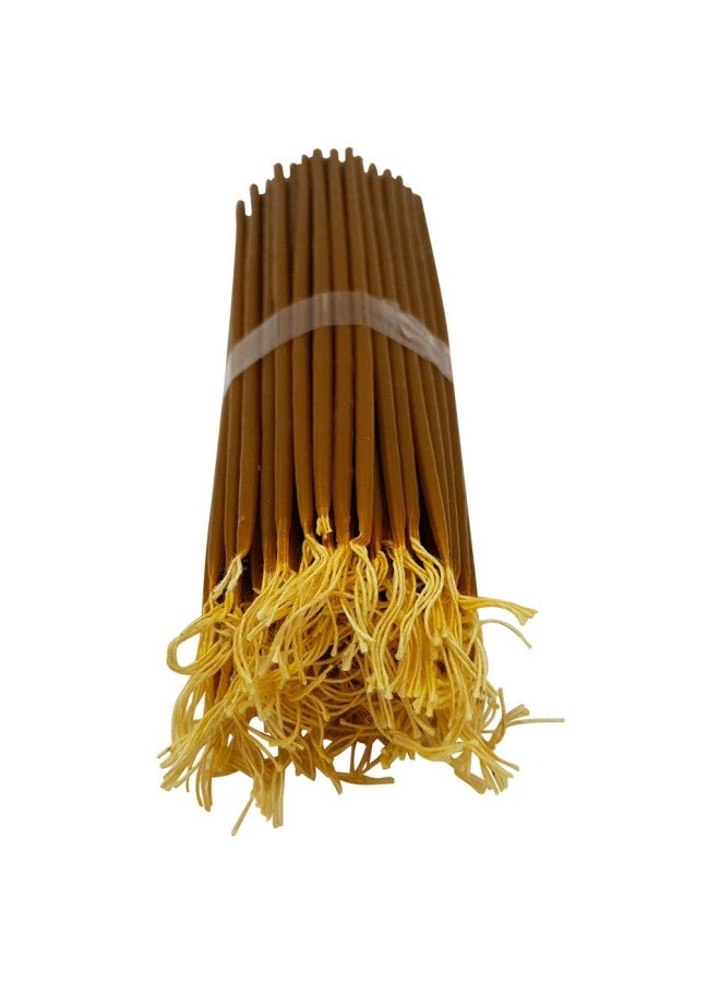 Talisman4U 100 Natural Pure Beeswax Taper Candles 9 Inch Tall Church Jerusalem Holy Land Scented Candle Gift Box