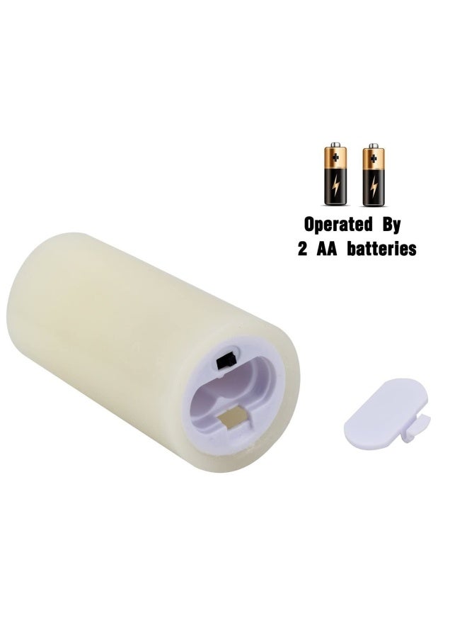 Flameless Candles Led Candles Pack Of 9 H 4 5 6 7 8 9 X D 2.2 Ivory Real Wax Battery Candles Remote Timer