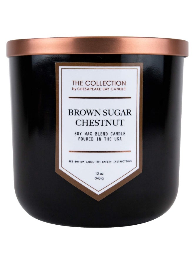 Chesapeake Bay Candle The Collection Two-Wick Scented Candle, Brown Sugar Chestnut Medium Jar