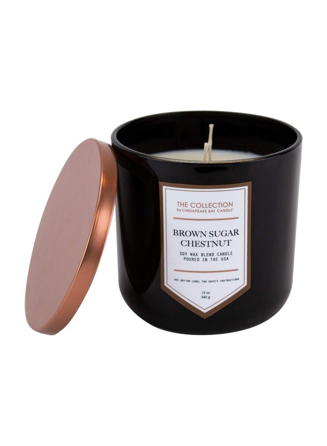 Chesapeake Bay Candle The Collection Two-Wick Scented Candle, Brown Sugar Chestnut Medium Jar