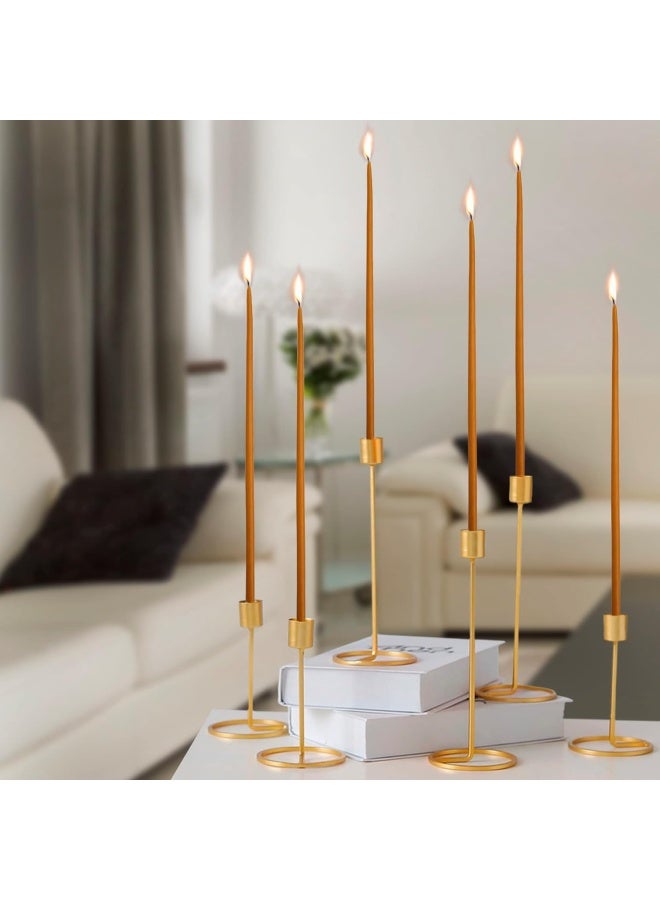 33 Natural Beeswax Taper Candles 9