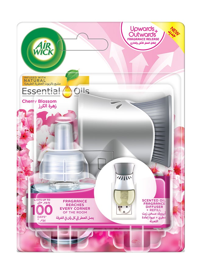 Scented Oil Fragrance Diffuser Kit, Lavender Fragrance Multicolour 19ml