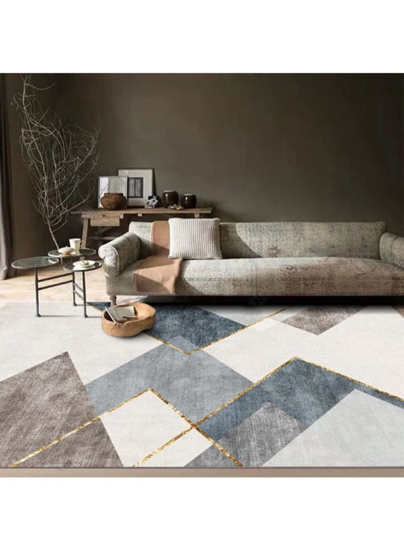 Modern Style Area Rug Non-Slip Super Soft Touch Living Room Bedroom Kitchen Decoration Of Carpet Floor Rug Rectangular 200x300cm