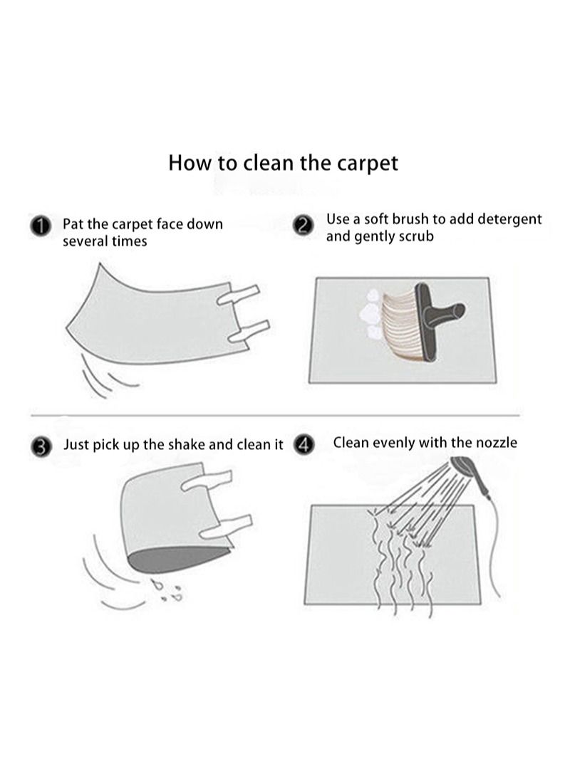 Modern Style Area Rug Non-Slip Super Soft Touch Living Room Bedroom Kitchen Decoration Of Carpet Floor Rug Rectangular 200x300cm
