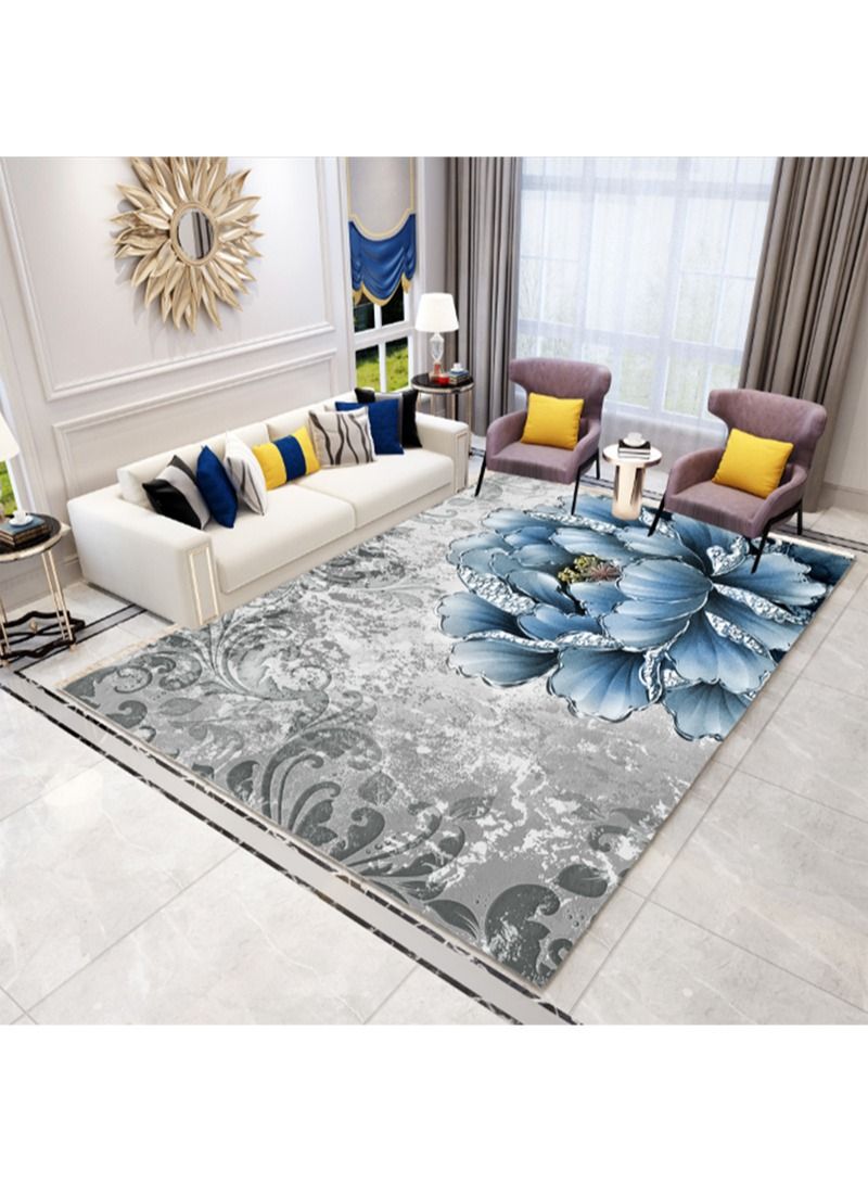 Modern Style Area Rug Non-Slip Super Soft Touch Living Room Bedroom Kitchen Decoration Of Carpet Floor Rug Rectangular 160x230cm
