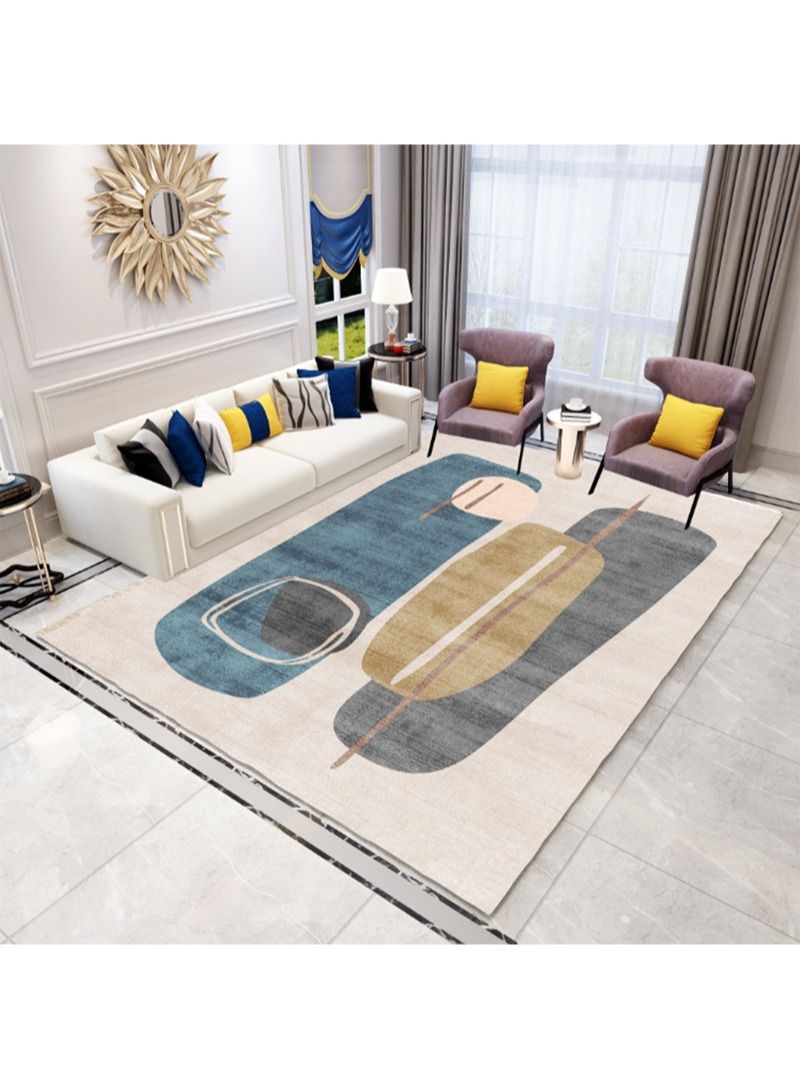 Modern Style Area Rug Non-Slip Super Soft Touch Living Room Bedroom Kitchen Decoration Of Carpet Floor Rug Rectangular 200x300cm