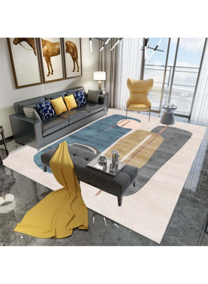 Modern Style Area Rug Non-Slip Super Soft Touch Living Room Bedroom Kitchen Decoration Of Carpet Floor Rug Rectangular 200x300cm