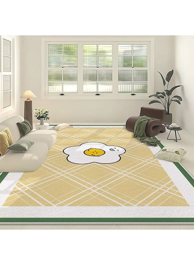 Modern Style Area Rug Non-Slip Super Soft Touch Living Room Bedroom Kitchen Decoration Of Carpet Floor Rug Rectangular 200x300cm
