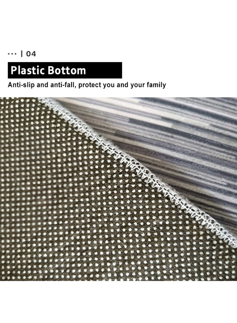 Modern Style Area Rug Non-Slip Super Soft Touch Living Room Bedroom Kitchen Decoration Of Carpet Floor Rug Rectangular 200x300cm