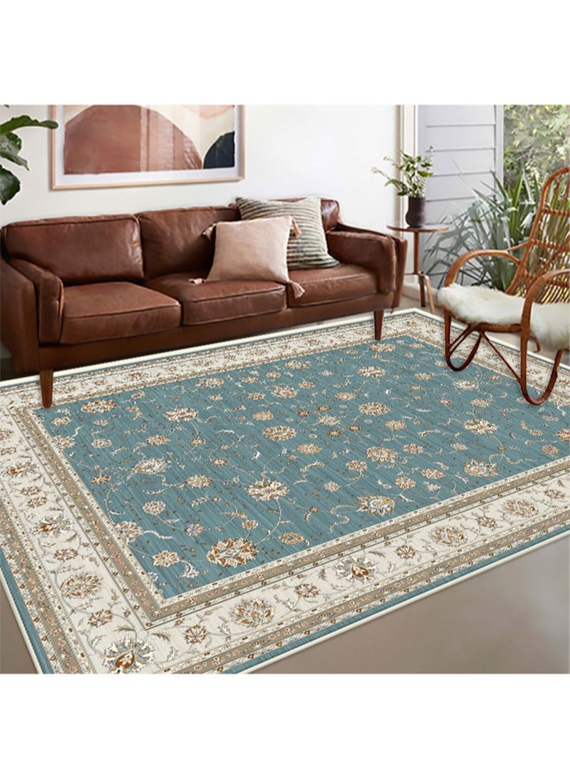 Modern Style Area Rug Imitation Cashmere Non-slip Super Soft Touch Living Room Bedroom Kitchen Decoration of Carpet Floor Rug 200x300cm