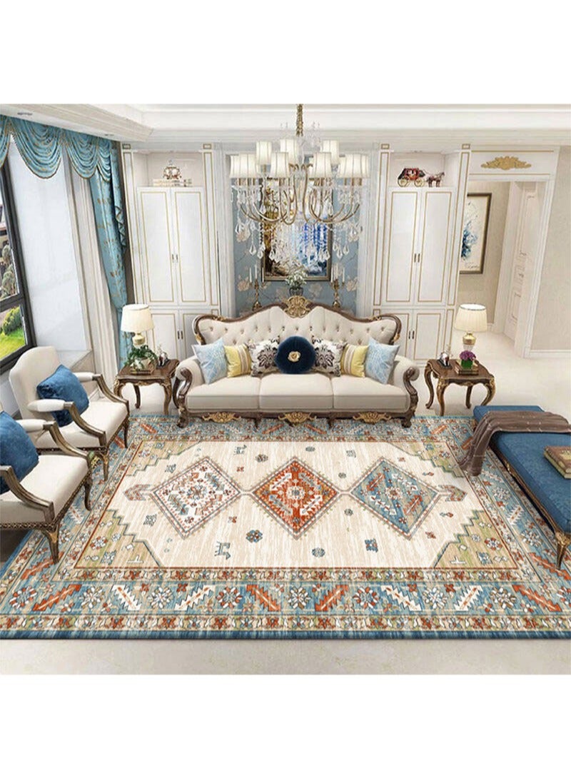 Modern Style Area Rug Imitation Cashmere Non-slip Super Soft Touch Living Room Bedroom Kitchen Decoration of Carpet Floor Rug 200x300cm