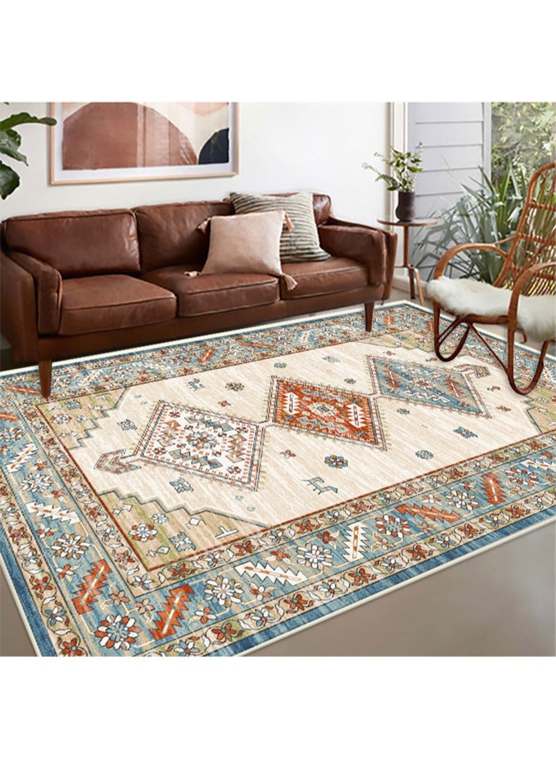 Modern Style Area Rug Imitation Cashmere Non-slip Super Soft Touch Living Room Bedroom Kitchen Decoration of Carpet Floor Rug 200x300cm