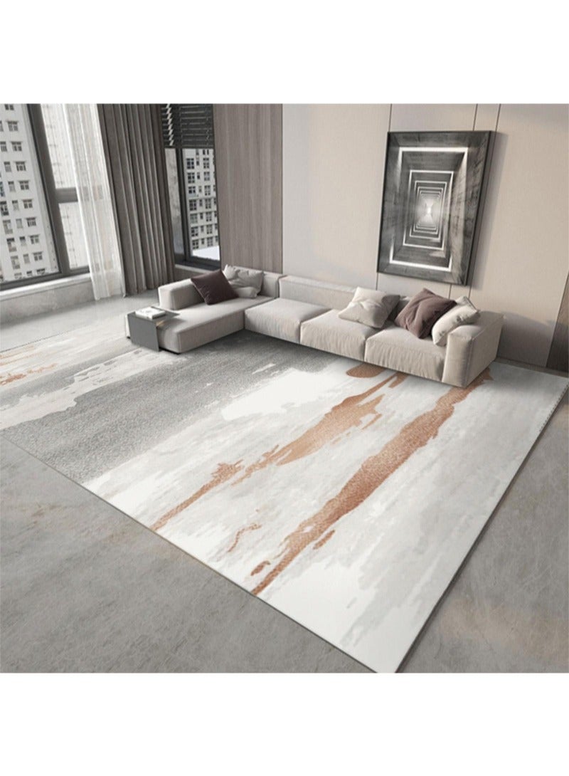 Large Area Rug Suitable for Living Room Bedroom Apartment Office Non-Slip Soft Modern Indoor Rug Stain Resistant Non-Shedding300 * 400CM