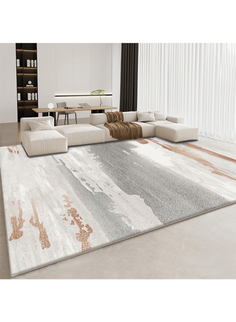 Large Area Rug Suitable for Living Room Bedroom Apartment Office Non-Slip Soft Modern Indoor Rug Stain Resistant Non-Shedding300 * 400CM