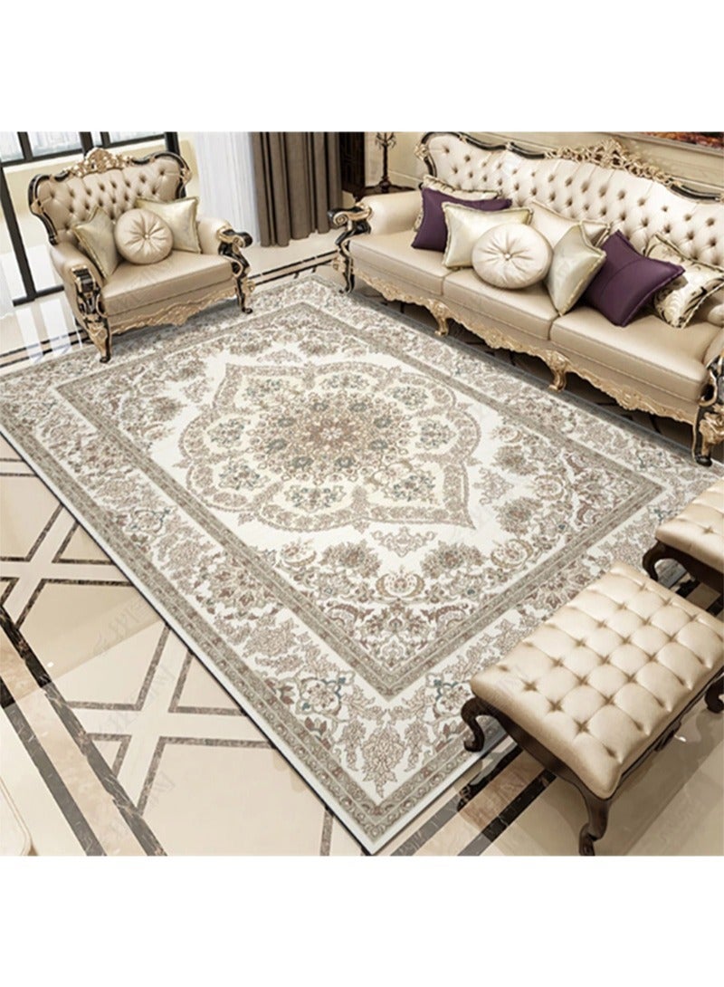 Modern Style Area Rug Imitation Cashmere Non-slip Super Soft Touch Living Room Bedroom Kitchen Decoration of Carpet Floor Rug 200x300cm