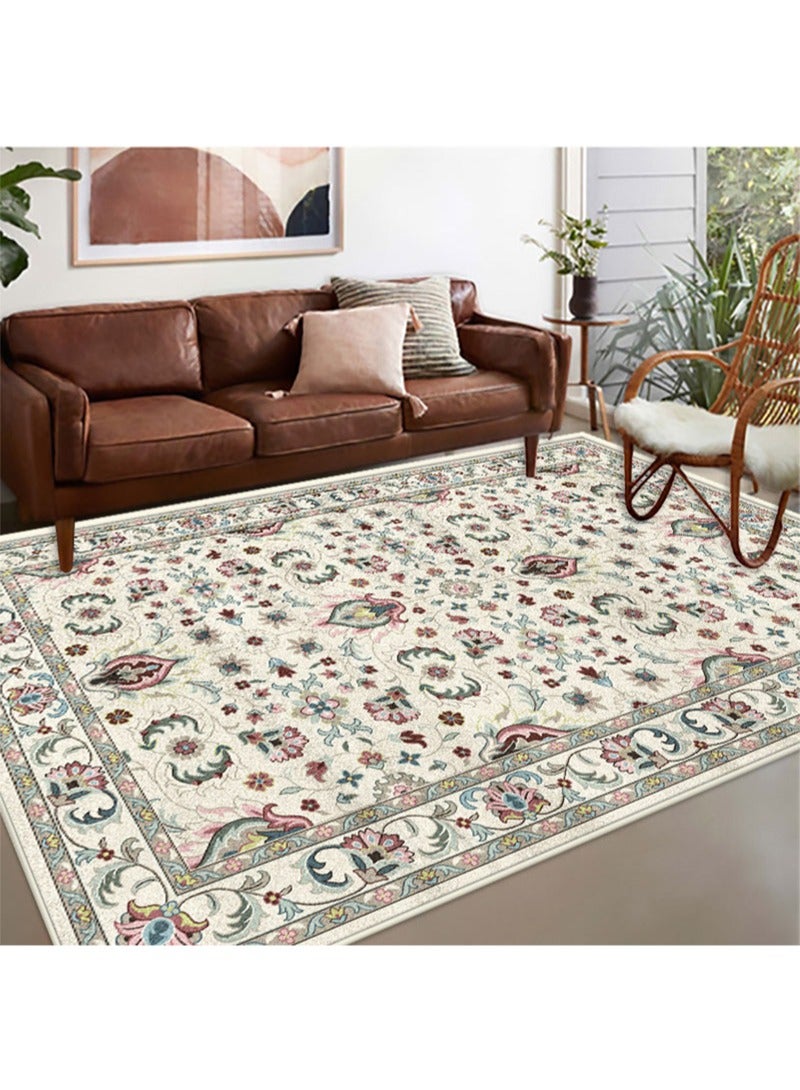 Modern Style Area Rug Imitation Cashmere Non-slip Super Soft Touch Living Room Bedroom Kitchen Decoration of Carpet Floor Rug 200x300cm