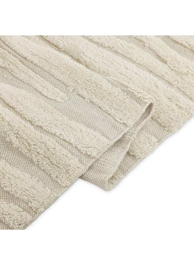 Colin Tufted Table Rug, Ivory - Small, 160X230 Cm