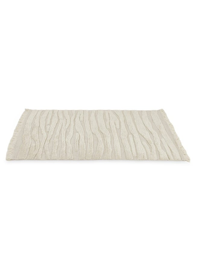 Colin Tufted Table Rug, Ivory - Small, 160X230 Cm