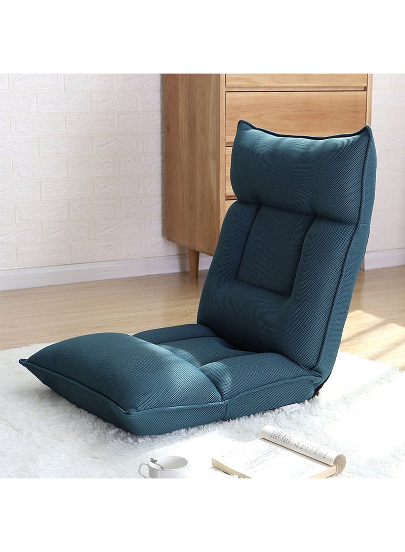 Floor Chair Lazy Sofa Adjustable Padded Folding Chair with Back Support and Backrest Comfortable Chair