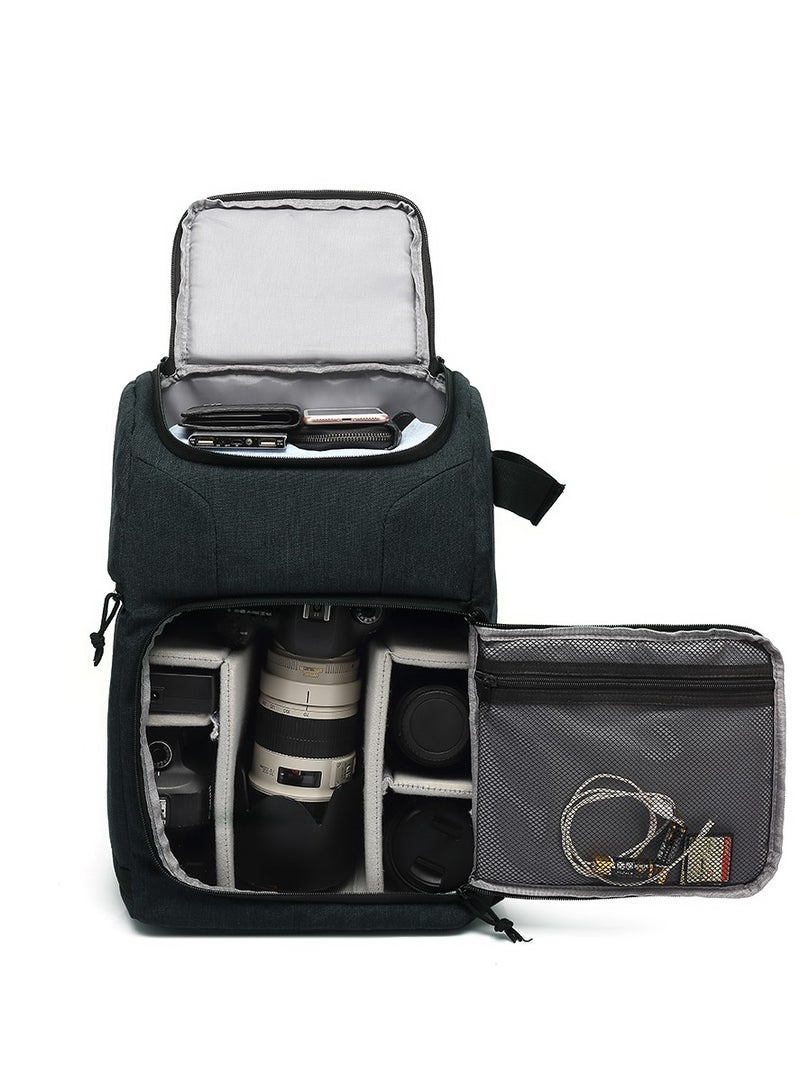 Multi-functional Waterproof Camera Knapsack Large Capacity Portable Travel Camera Bag