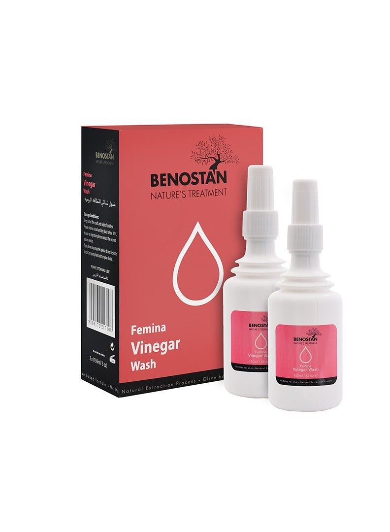 Femina Vinegar Wash  2 x (150 ml )