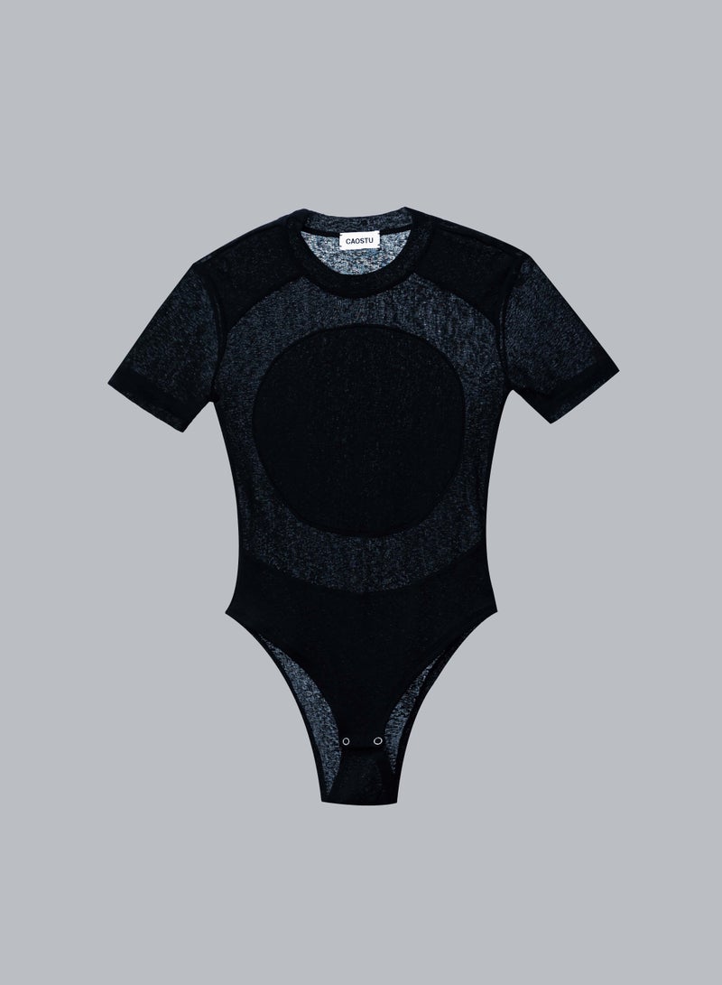 CAOSTU • BLACK CUDDLY BODYSUIT