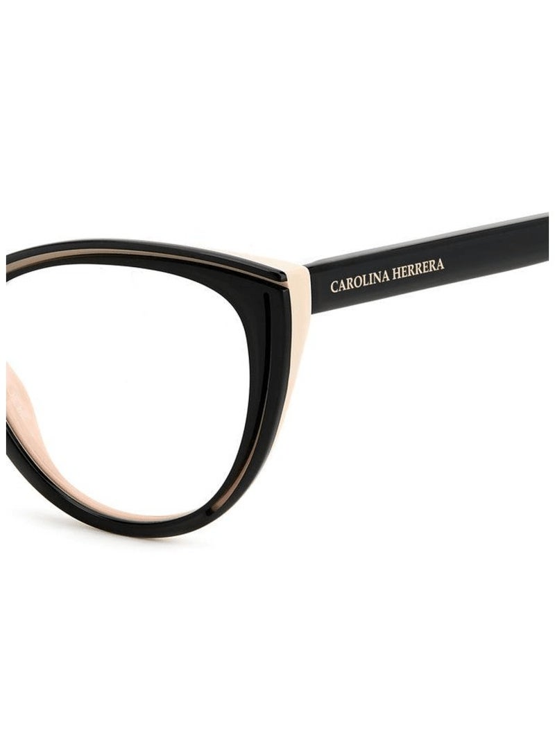 Carolina Herrera Cat Eye CH HER0171 KDX 53 Women's Frame