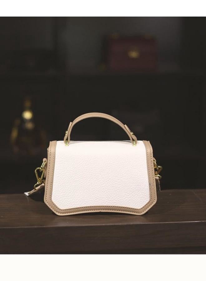 Women's Large Capacity Shoulder Bag, Ladies Contrasting Crossbody Bag Side Bag Carry Bag with 2 Shoulder Straps, Daily Commuter/Banquet/Party/Campus PU Leather Handbag Tote Bags Clutch Bag for Girls