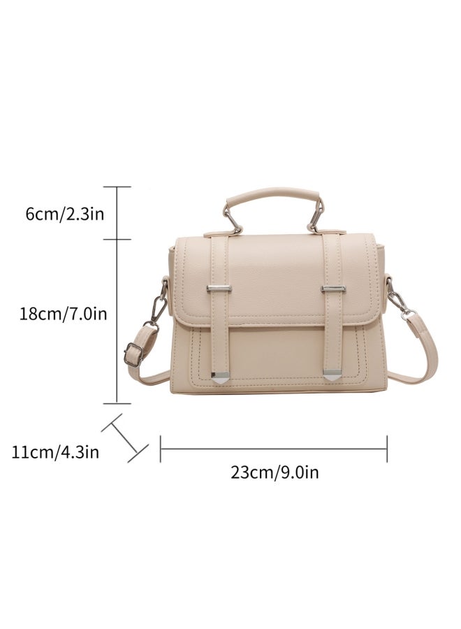 Women's Large Capacity Shoulder Bag, Ladies PU Leather Crossbody Bag Sling Bag Side Bag Carry Bag, Daily Commuter/Banquet/Party/Campus Handbag Tote Bags Clutch Bag Satchel Bags for Girls/Students