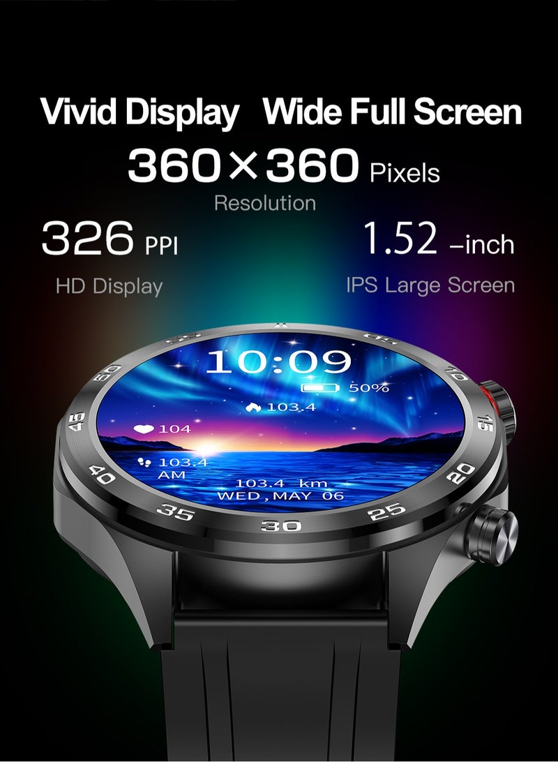 Men's Bluetooth Smartwatch, 1.52