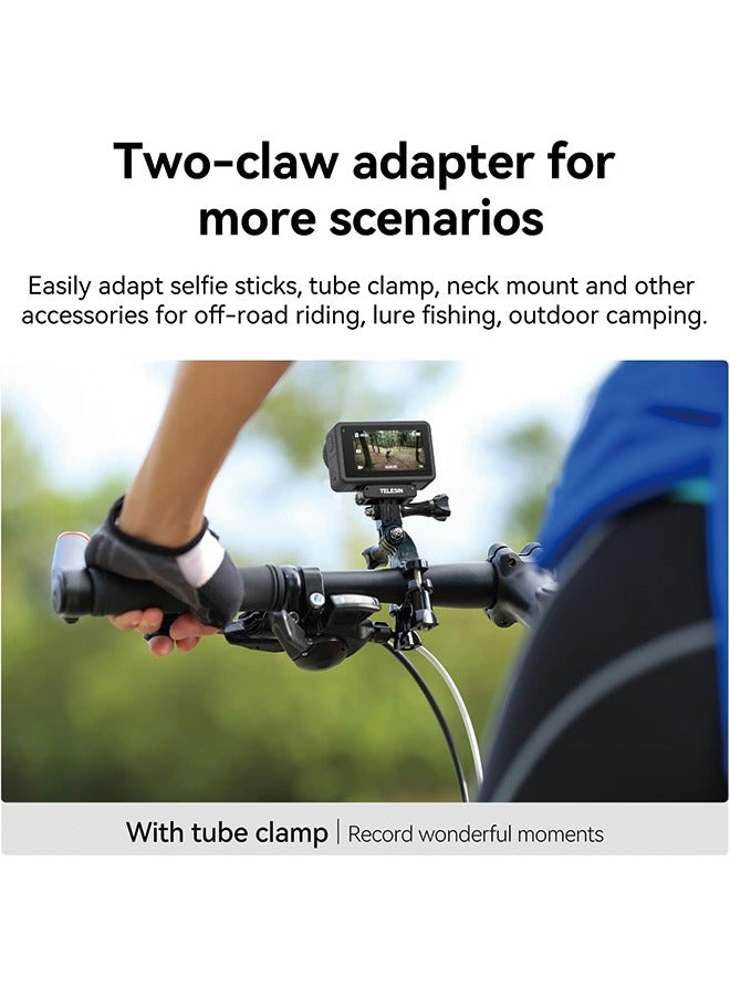 Magnetic Adapter Mount for DJI Action 4/3 Quick Release Adapter with Connection Adapter - DJI Accessories, Attachable Tripod