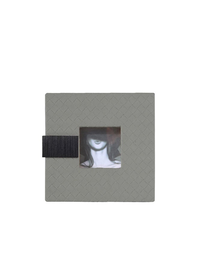 Textured Photo Frame Small Green