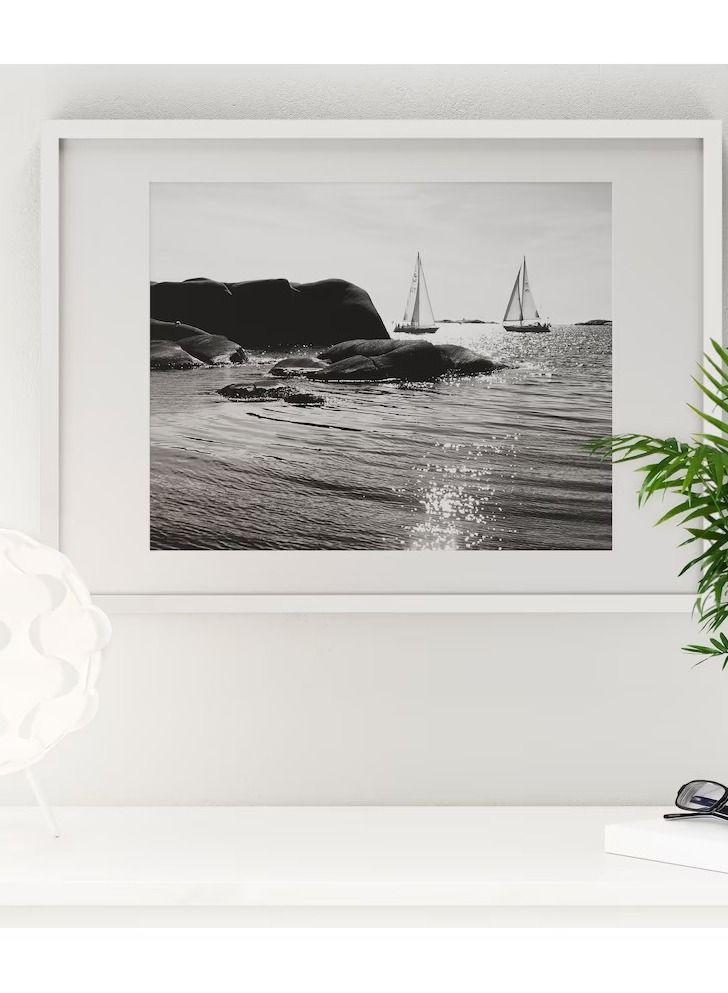 RIBBA Frame, white, 61x91 cm