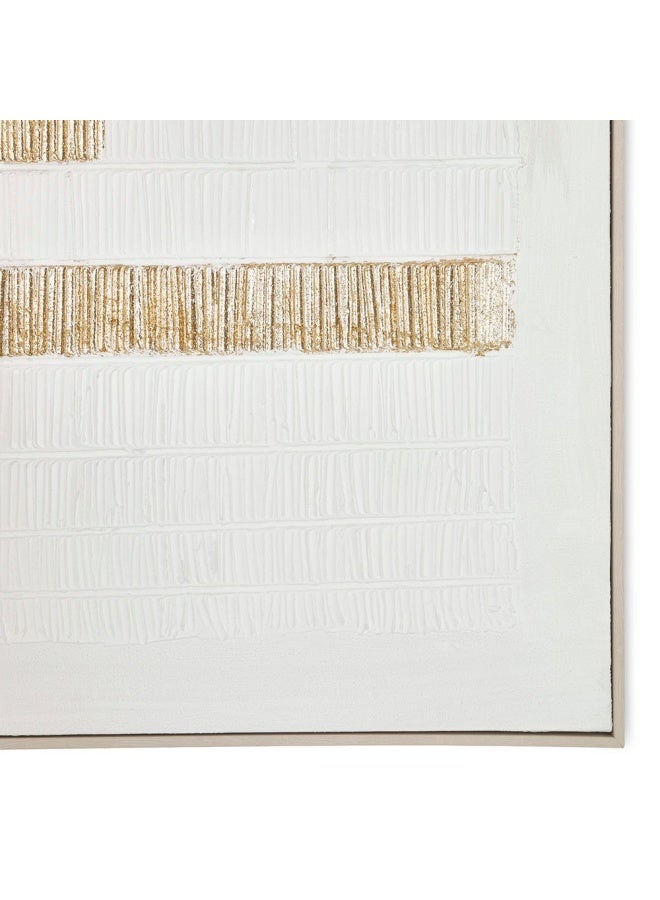 Roads Frmd W Art 80X100Xcm Wht