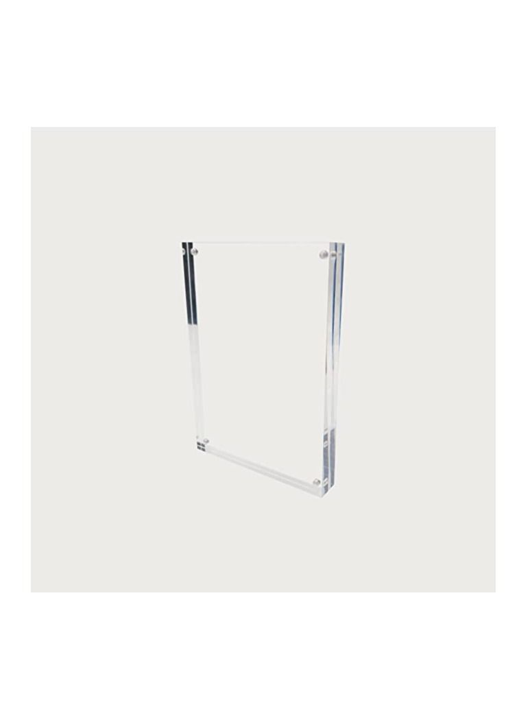 Creative Planet 5R Acrylic photo frame an elegant picture frame of high clarity modern stylish & transparent organize and protect our photos, great gift for birthday (Pack of 3)