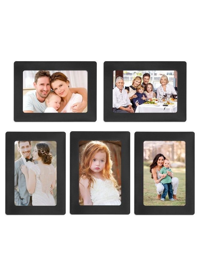 Picture Frame 8X10 5 Pack Magnetic Photo Frames For Refrigerator Magnetic Picture Frames Suitable For Fridge Dishwasher Locker And Office Cabinet Horizontally Or Vertically