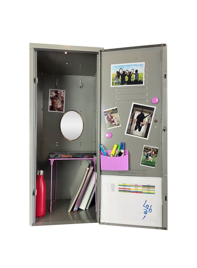 Magtech Magnetic Photo Pocket Picture Frame, White, Holds 2.5 X 3.5 Inches Photos, 10 Pack