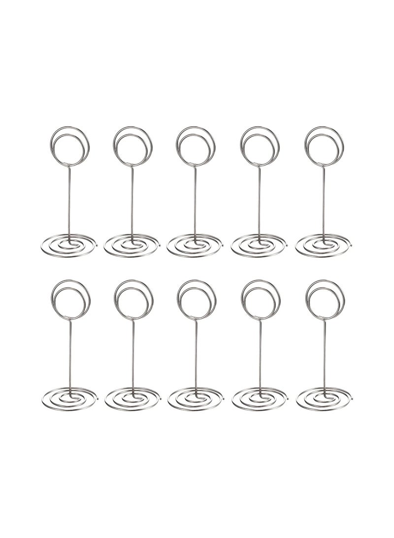 20 Pcs Table Number Holders Place Card Holder Photo Picture Holder for Wedding Birthday Party