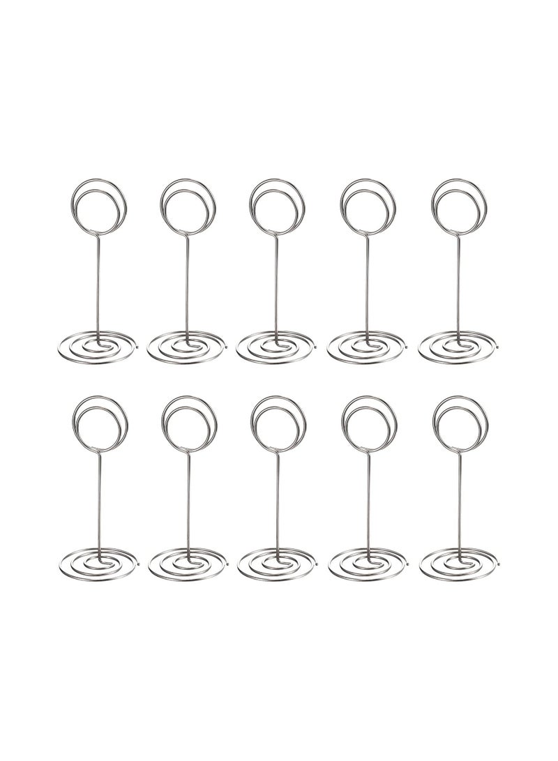 20 Pcs Table Number Holders Place Card Holder Photo Picture Holder for Wedding Birthday Party