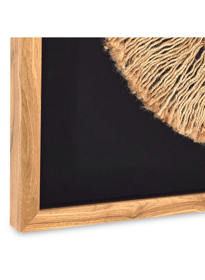 Dense Shadow Box, Black & Brown - 60x60 cm