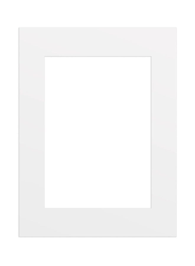 Pack Of 25 Picture Mats White 30x40cm